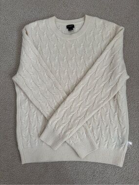 Club Monaco Men's Cable Knit Cashmere Sweater